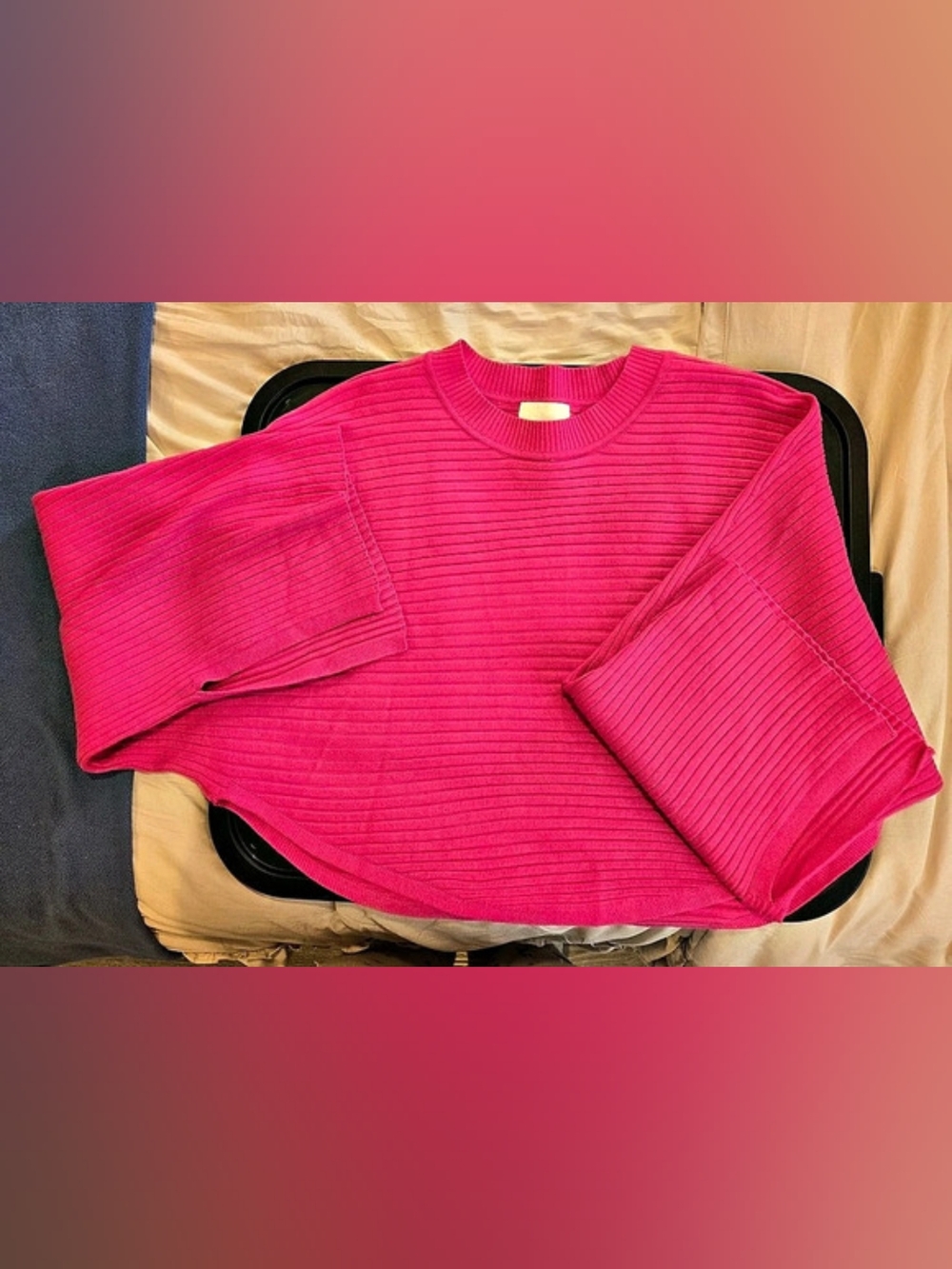 Pink Crewneck Sweater